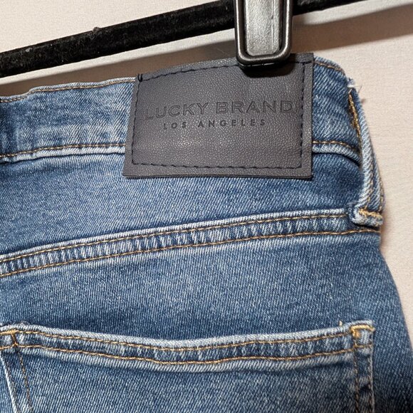 Lucky Brand Women's Medium Wash Ava Skinny Jeans Stretch Denim Faded Size‎ 8 - Picture 6 of 8